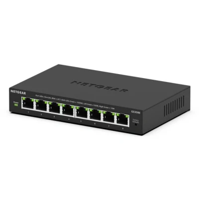Afbeelding van Netgear 8PT GIGABIT PLUS SWITCH GS308E
