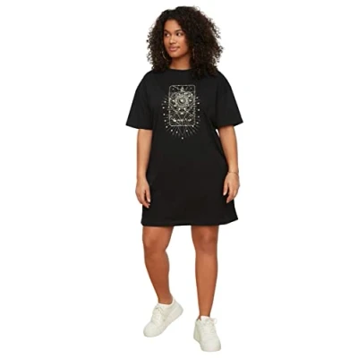 Afbeelding van Trendyol TBBSS22EL2269 Volwassenen Vrouwen Single pack Zwart 2XL