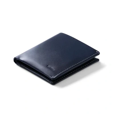 Afbeelding van Bellroy Note Sleeve, dunne lederen portemonnee, RFID edities beschikbaar (max. 11 pasjes en biljetten) Navy