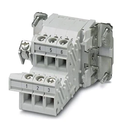 Afbeelding van HC B 6 A UT PER F Terminal Adapter Phoenix Contact Inhoud: 5 stuk(s)