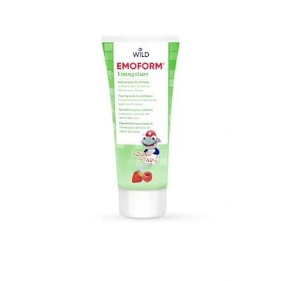 Afbeelding van Wild Emoform Youngstars Tandpasta Voor Kinderen Vanaf 6 Jaar 75 ml
