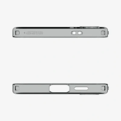Afbeelding van Samsung Galaxy S24 Plus Hoesje Siliconen en TPU (zacht) Spigen Softcase/Backcover Transparant Telefoonhoesje