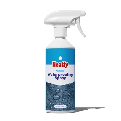 Afbeelding van NEATLY® impregneerspray voor textiel tegen water, vuil en vocht, 500 ml, waterafstotende nanofiltertechnologie, textiel, katoen, kleding, tenten meubels