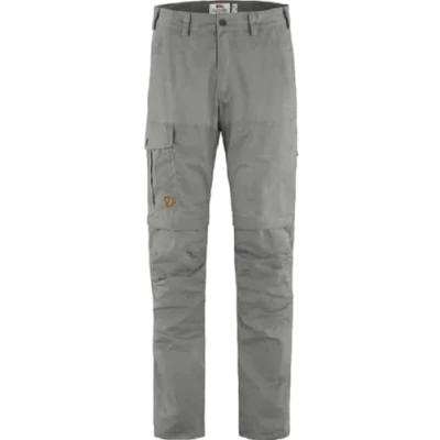 Afbeelding van Fjallraven Heren Karl Pro Zip Off Broek M Compressiebroek, Grijs, 50, 58
