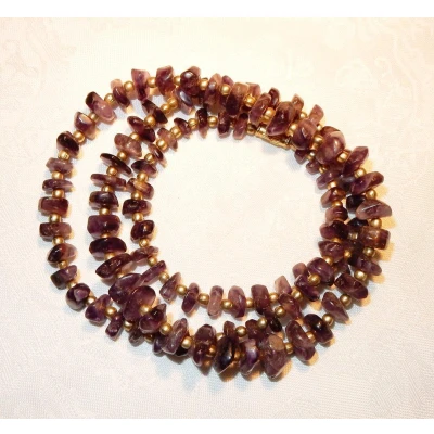Afbeelding van Amethist collier