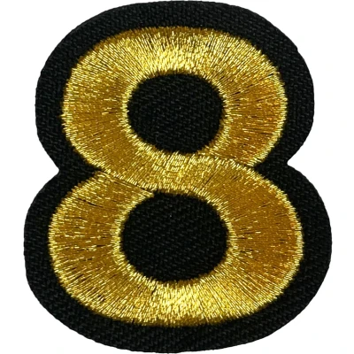 Afbeelding van Fjesta© Oeteldonk embleem Gouden cijfer 8