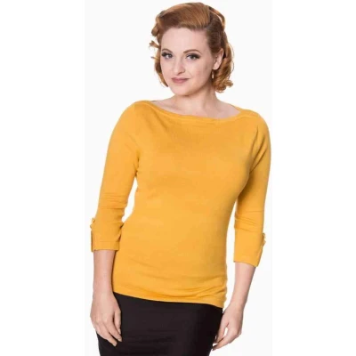 Afbeelding van Dancing Days ADDICTED Longsleeve top L Geel