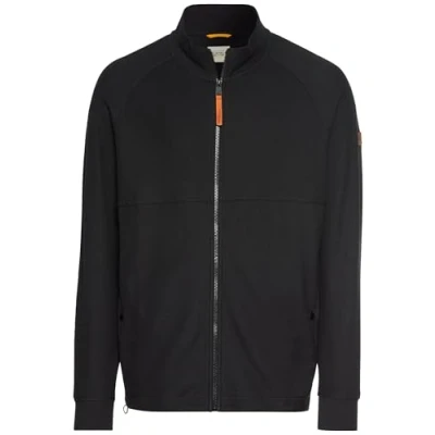 Afbeelding van camel active MIT Stehkragen Sweater met rits, Heren, Maat: 6XL, Asphalt