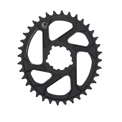 Afbeelding van Sram Uniseks X Sync2 Eagle kettingblad, voor volwassenen, zwart, eenheid