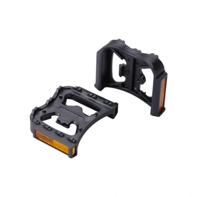 Afbeelding van BBB Cycling FeetRest Adapter voor SPD Klikpedalen Multifunctionele Fietspedalen &amp; Platformpedalen Zwart BPD 90