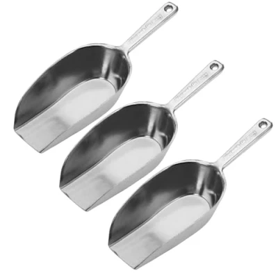 Afbeelding van Westmark Huishoudscheppen Hygia 3 praktische scheppen voor het schoon doseren van droge ingrediënten zoals suiker en specerijen of diervoer snoep 210 ml