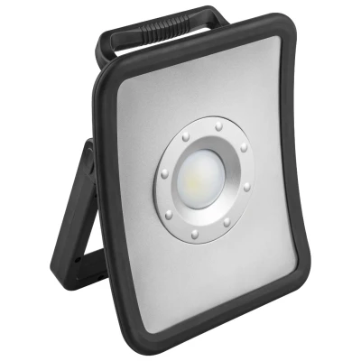 Afbeelding van LED schijnwerper met stopcontact IP65 4000 Lumen Koud Wit 50W