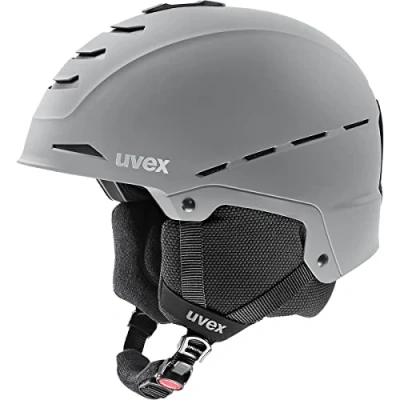 Afbeelding van uvex legend 2.0 skihelm voor dames en heren individueel passysteem geoptimaliseerde ventilatie rhino matt 55 59 cm
