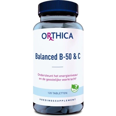 Afbeelding van Orthica Balanced B50 &amp; C, 120 tabletten