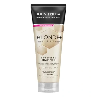 Afbeelding van John Frieda Blonde+ Repair System Shampoo Bond Building Inhoud: 250 ml Voor door bleken beschadigd haar Met Plex