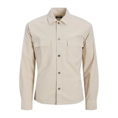 Afbeelding van JACK &amp; JONES CORE overshirt ecru