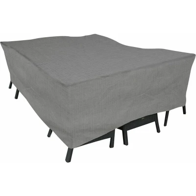 Afbeelding van Zitgroephoes rechthoek Cantonic 225x175x100 cm grijs Eurotrail