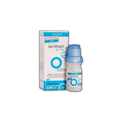 Afbeelding van Avizor Lacrifresh Ocu Dry 0.20% Eye Drops 10ml