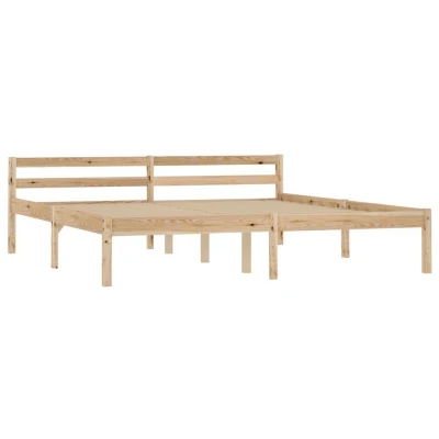 Afbeelding van Bedframe massief grenenhout 160x200 cm