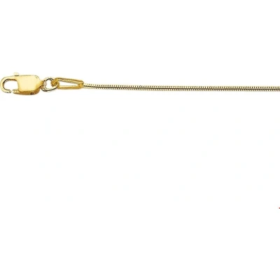 Afbeelding van Collier Geelgoud Slang Rond 1,0 mm x 41 45 cm lang