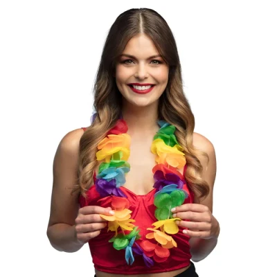 Afbeelding van Boland Hawaïkrans Pride Multi Volwassenen Unisex