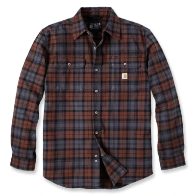 Afbeelding van Carhartt 106356 Shirt Mocha maat L