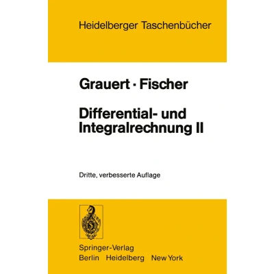 Afbeelding van Differential und Integralrechnung II
