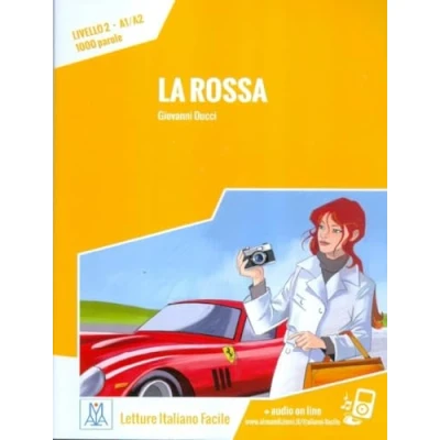 Afbeelding van La Rossa (Libro + MP3 On Line) A1/A2: rossa. Libro online audio