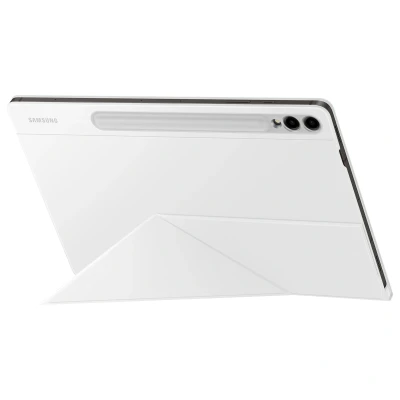 Afbeelding van Samsung Galaxy Tab S9 FE Plus Hoes Originele Smart Book Cover Bookcase Wit Kunstleder Tablet Hoezen