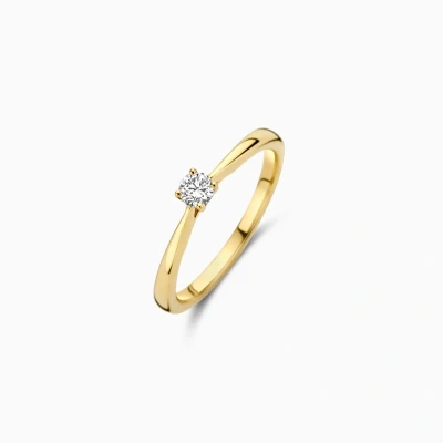 Afbeelding van Blush Lab diamonds ring LG1000Y 14k Geelgoud Ringen 14 Karaat goud