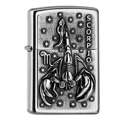 Afbeelding van Zippo PL 207 SCORPIO Dierenkr. V19 Emb aansteker, messing, design, 5,83,81,2