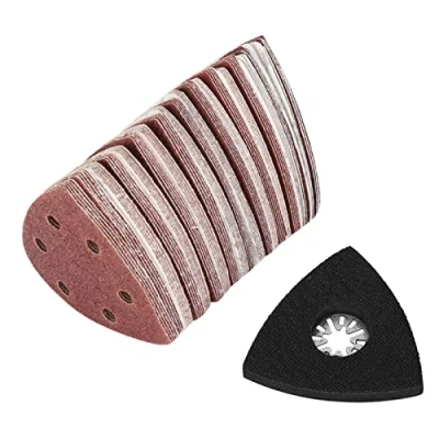 Afbeelding van Schuurset schuurpapier voor Bosch fijne oscillating multitool cutting cutter pad 101st