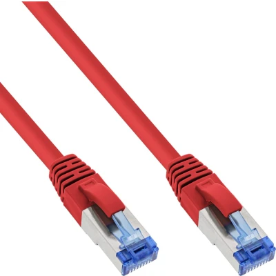 Afbeelding van InLine Patchkabel Cat.6A, S/FTP (PiMf), 500MHz (S/FTP, CAT6a, 0.50 m), Netwerkkabel