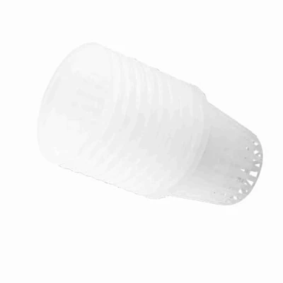 Afbeelding van 10 stks Mesh Pot Net Cup Mand Hydrocultuur Aeroponic Bloem Planten Container voor Groeien Kloon Tuinieren (Wit)