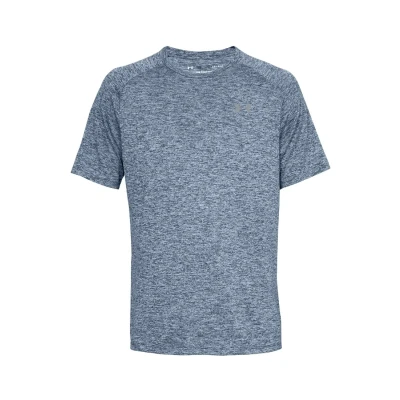Afbeelding van Under Armour UA TECH 2.0 SS TEE Tshirt basic, Heren, Maat: XXL, Blue grey