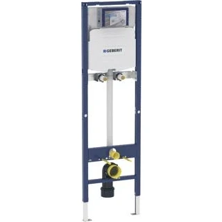Afbeelding van Geberit duofix element voor slophopper met inbouwreservoir wandkraan opbouw 111 565 00 1