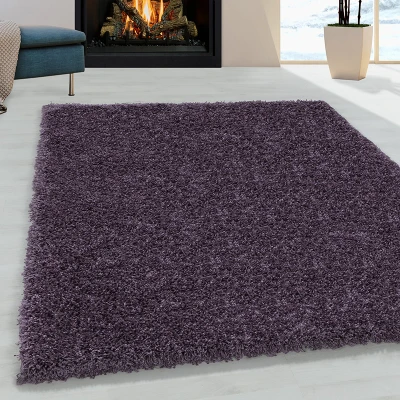 Afbeelding van Hoogpolig Vloerkleed Shaggy Violet 200x290cm Paars 123vloerkleed.nl is de online webshop voor vloerkleden en woonaccessoires.