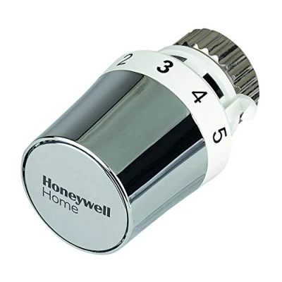 Afbeelding van Honeywell Home T5029 Thera 5 radiator, thermostaatkop, M30 x 1,5 aansluiting, wit/verchroomd