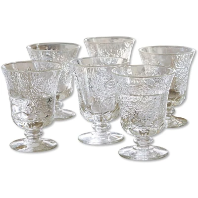 Afbeelding van LOBERON Glas set van 6 Abèle helder