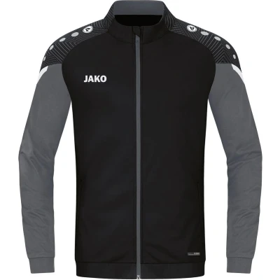 Afbeelding van JAKO Prestaties Polyester Jack, Uniseks Kind, Zwart/Antra Licht, 140