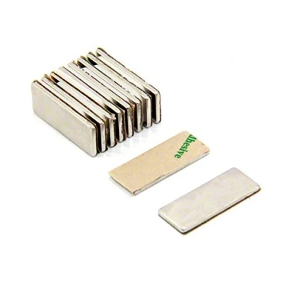 Afbeelding van magneet Expert® Adhesive 25 x 10 1,5 mm dik N42 Neodymium 2,2 kg Trek (Noord) (10 stuks)