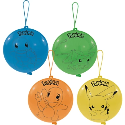 Afbeelding van Pokémon Punch Ballonnen 40,5cm per 4 stuks