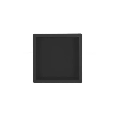 Afbeelding van Regn inbouwnis 30 x 10cm, Mat Zwart 17008MB