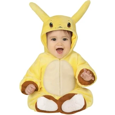 Afbeelding van Guirca Manga Kostuum Electrische Pika Kind Geel 1 2 jaar Carnavalskleding Verkleedkleding