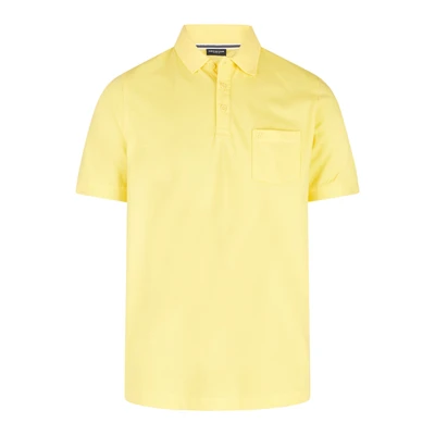 Afbeelding van Daniel Hechter Basic Poloshirt, Heren, Maat: Large, Gelb