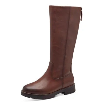 Afbeelding van Jana Laarzen 8 25564 43 H breedte, cognac, 37 EU