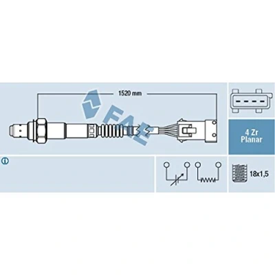 Afbeelding van Fae Lambda sonde 77242