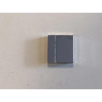 Afbeelding van Magneetsluiting plat platinum 24x22mm (gat 3x21mm) 1 ST 12333 3313