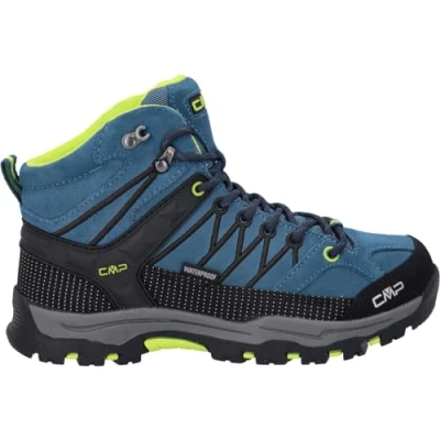 Afbeelding van CMP Rigel MID Trekking WP Unisex Bergschoenen voor kinderen, Maat: 37, Deep lake/acido Leer en textiel