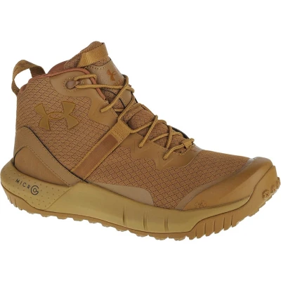 Afbeelding van Under Armour Lifestyle Micro G Sneakers hoog, Heren, Maat: 43, Braun Imitatieleer/ textiel